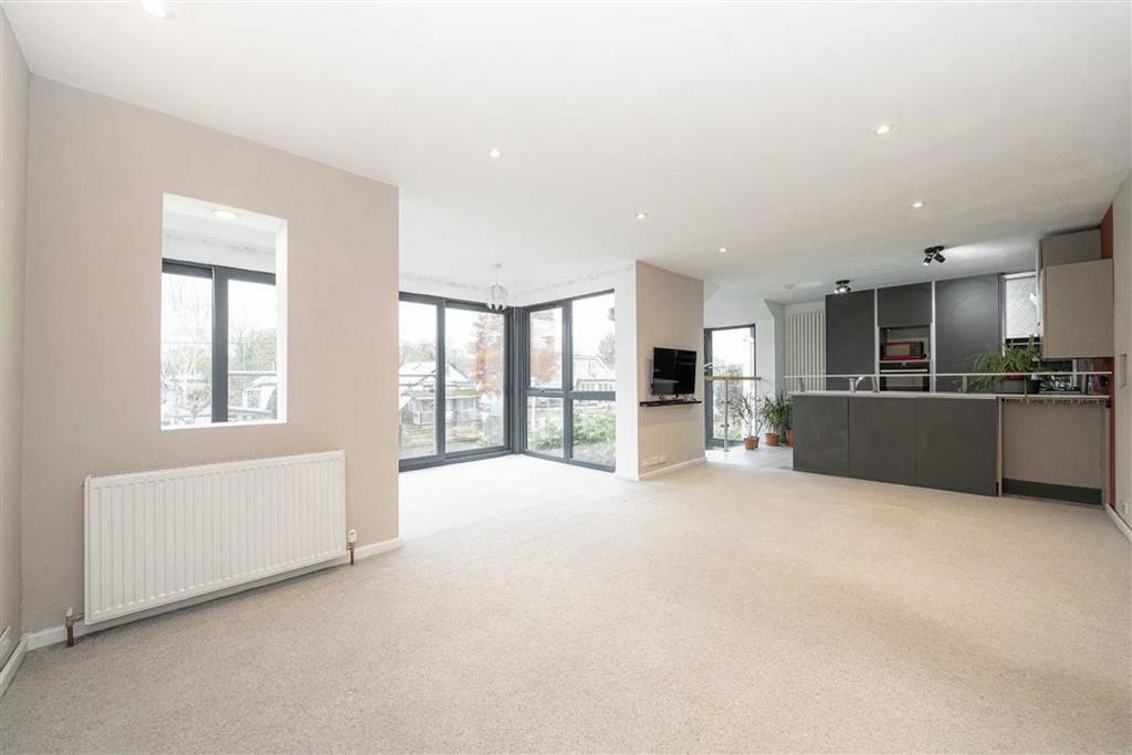 Open-plan living area, open plan living