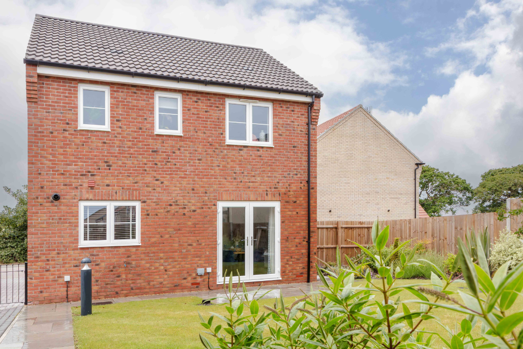 Show Home Back Garden View