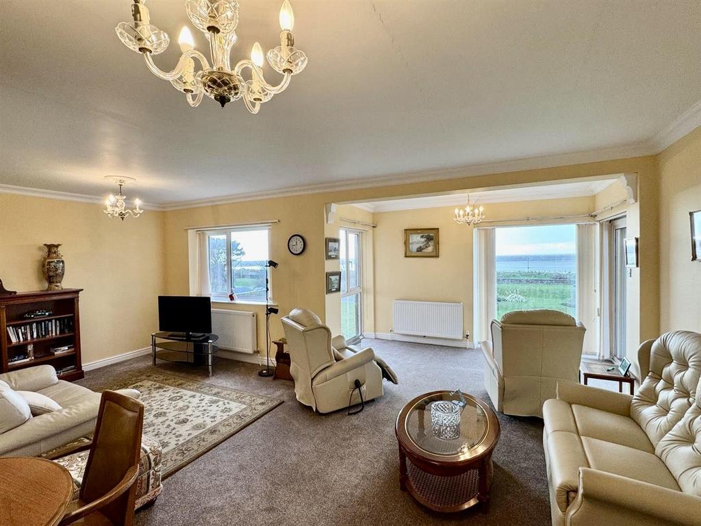 Lounge with dining area