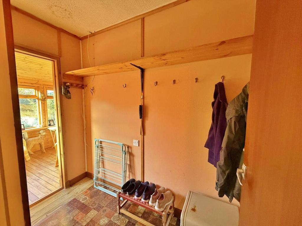 Rear entrance Cloakroom