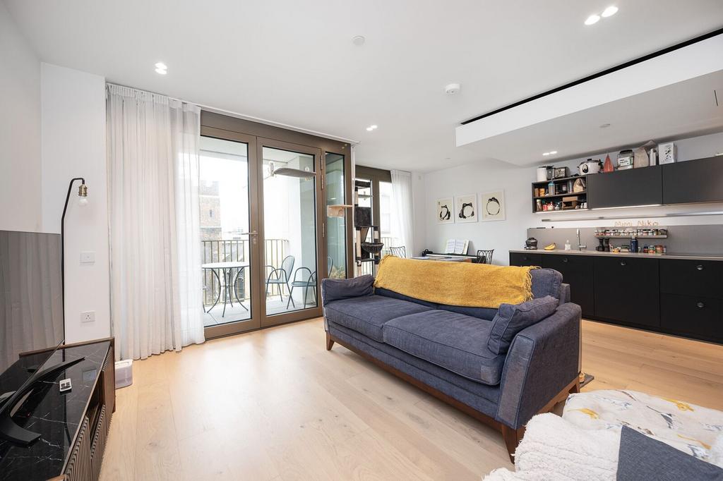 Open-plan living area, open plan living