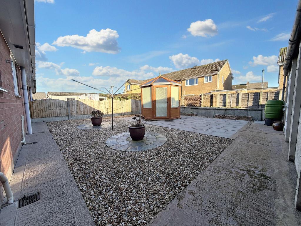 Rear garden