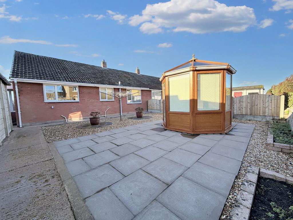 Rear garden