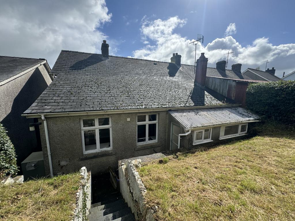 Rear of property