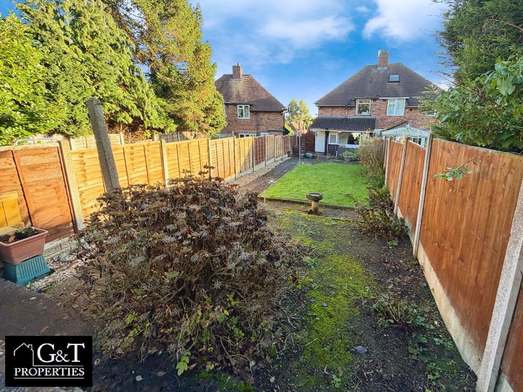 Rear garden
