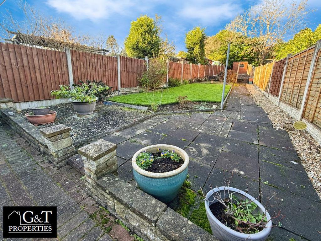 Rear garden
