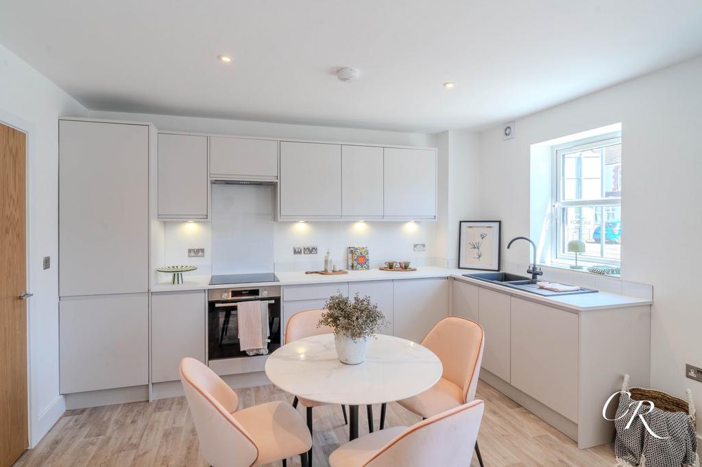 Open Plan Living Room and Kitchen