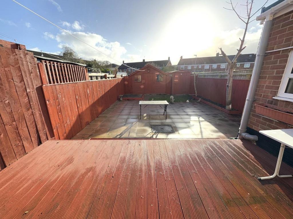 Rear garden
