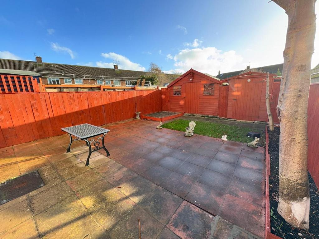 Rear garden