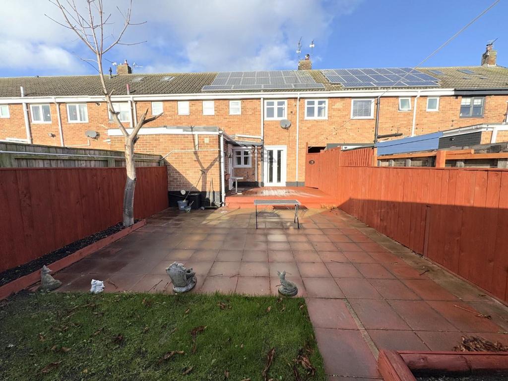 Rear garden