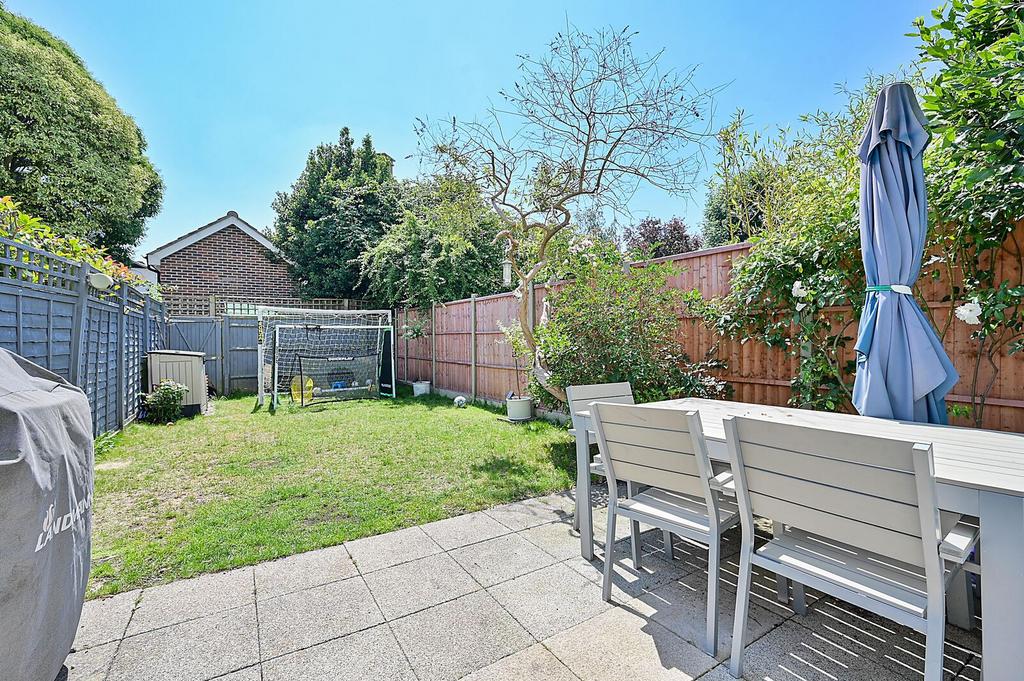 Patio view, garden
