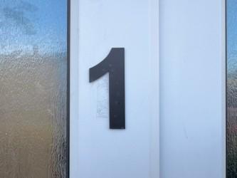 Number plaque