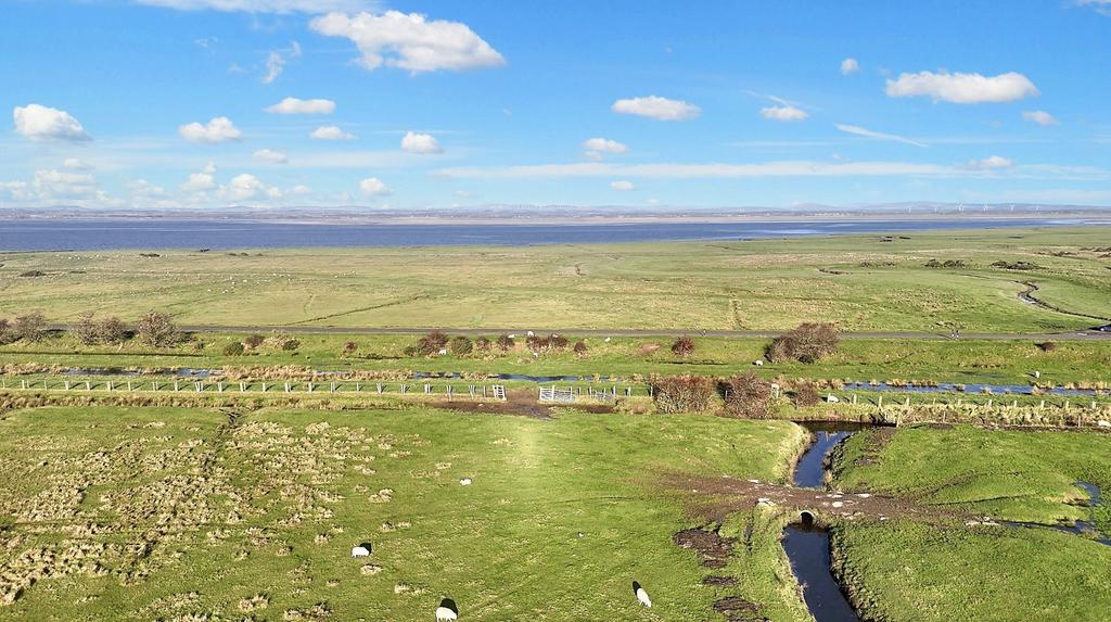 Views across to Scotland