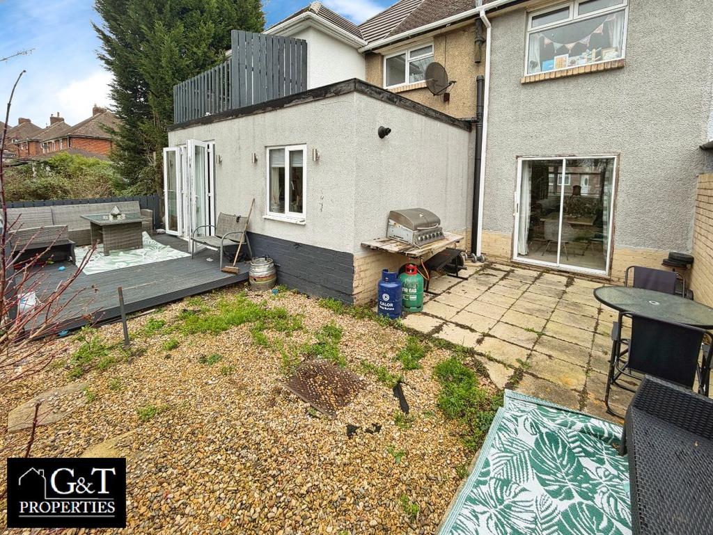 Rear garden
