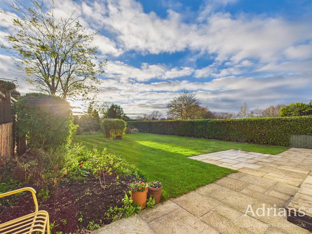 Rear garden