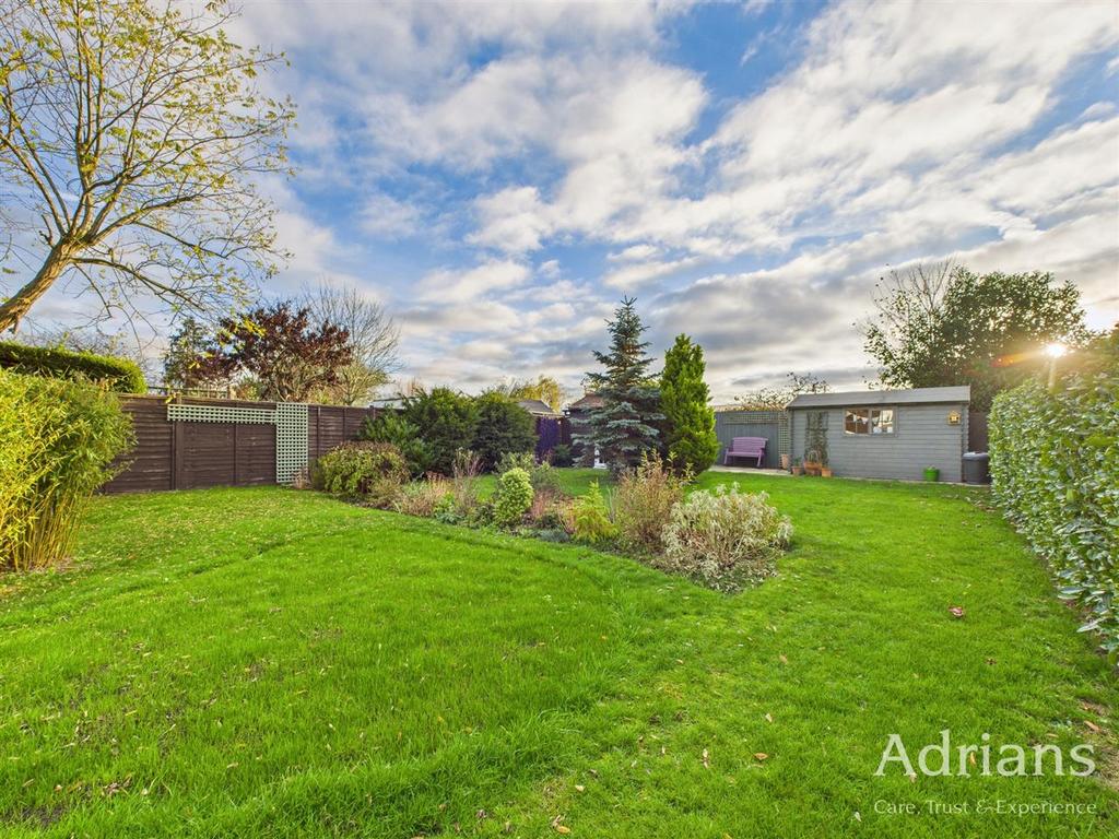 Rear garden