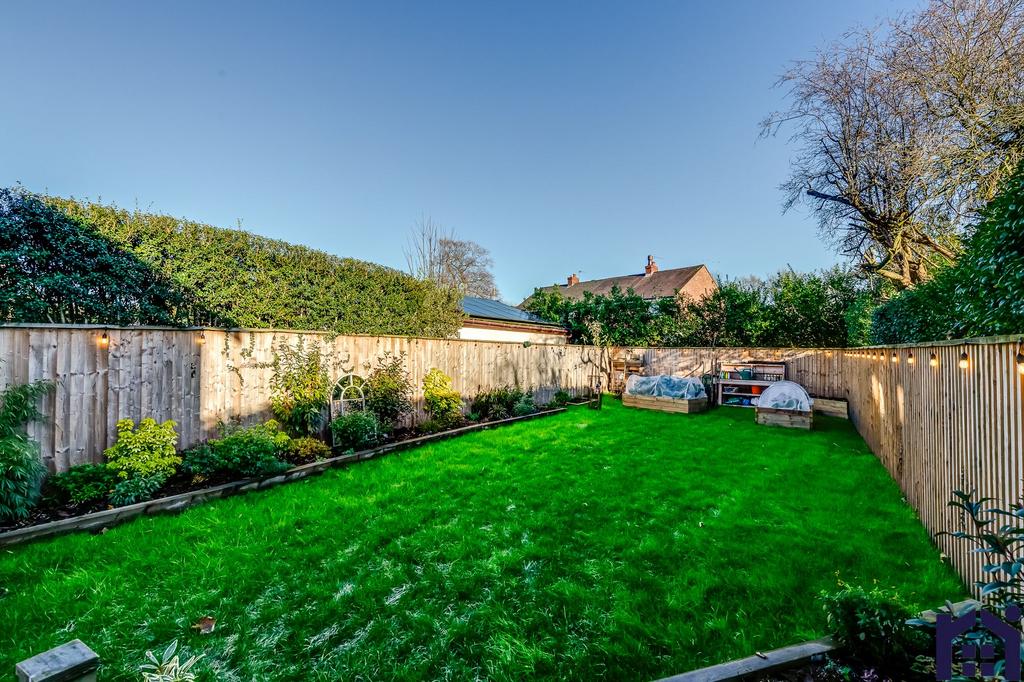 Spacious lawn