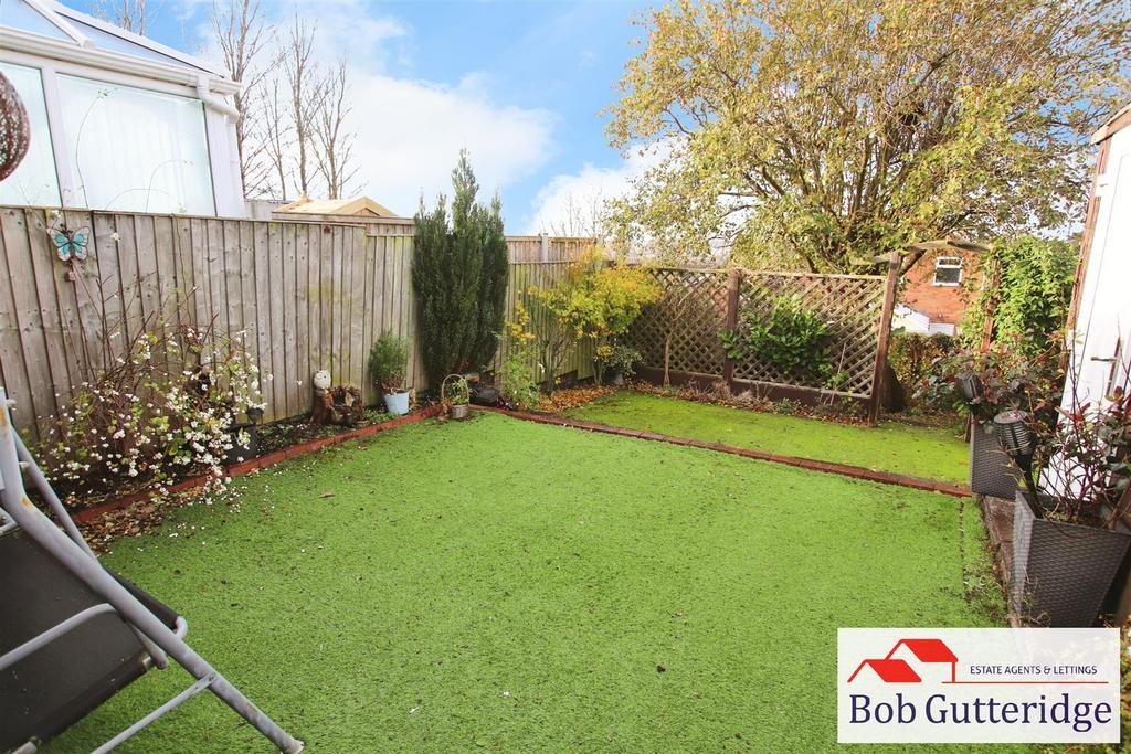 Enclosed rear garden