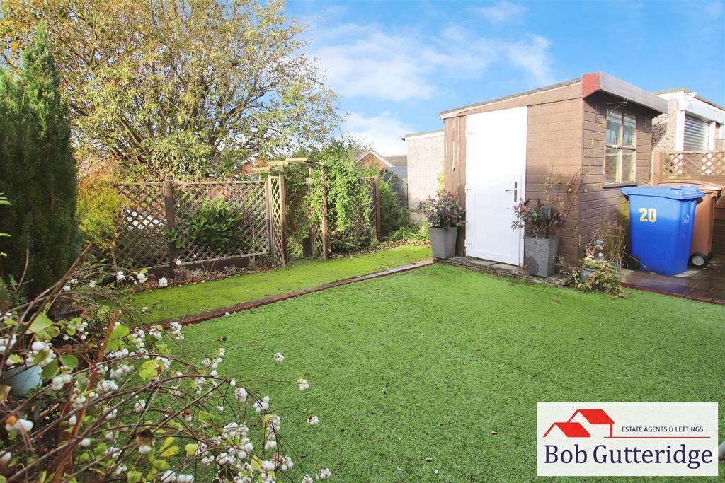 Enclosed rear garden