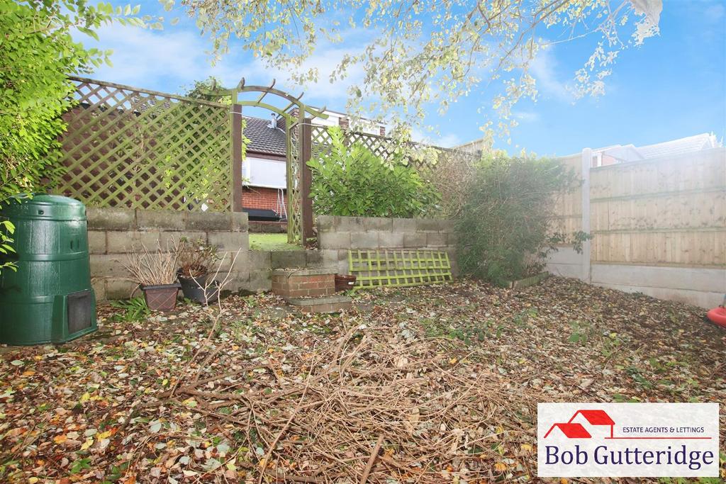 Enclosed rear garden