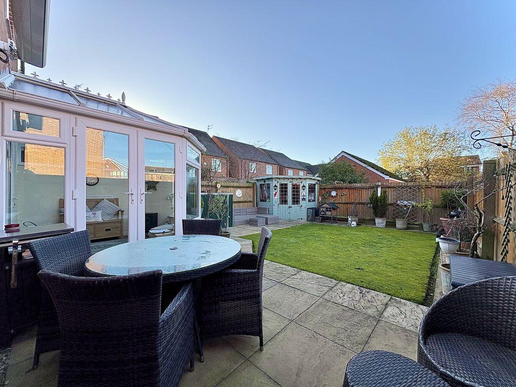 Rear garden