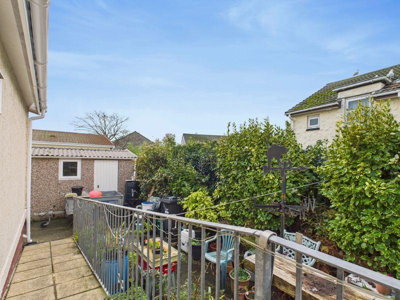 Rear garden