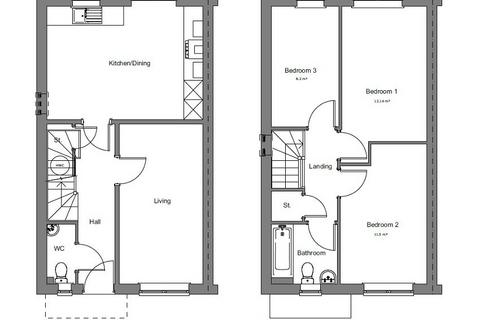 3 bedroom semi-detached house for sale, Plot 82 Franics Style, Bamford Park, Leamingon Spa, CV33
