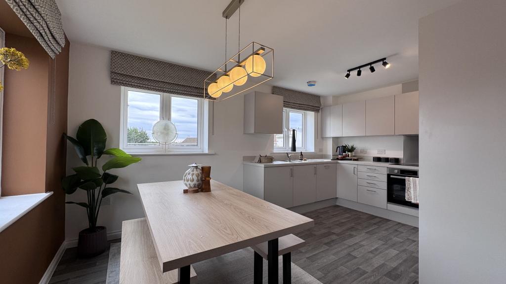 Kitchen/Dining Room 3 Bedroom Show Home