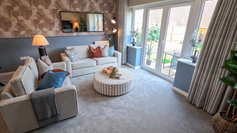 Living Room 3 Bedroom Show Home