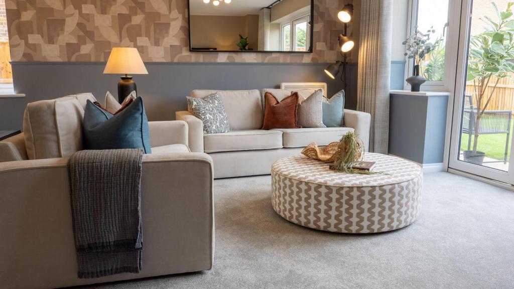 Living Room 3 Bedroom Show Home