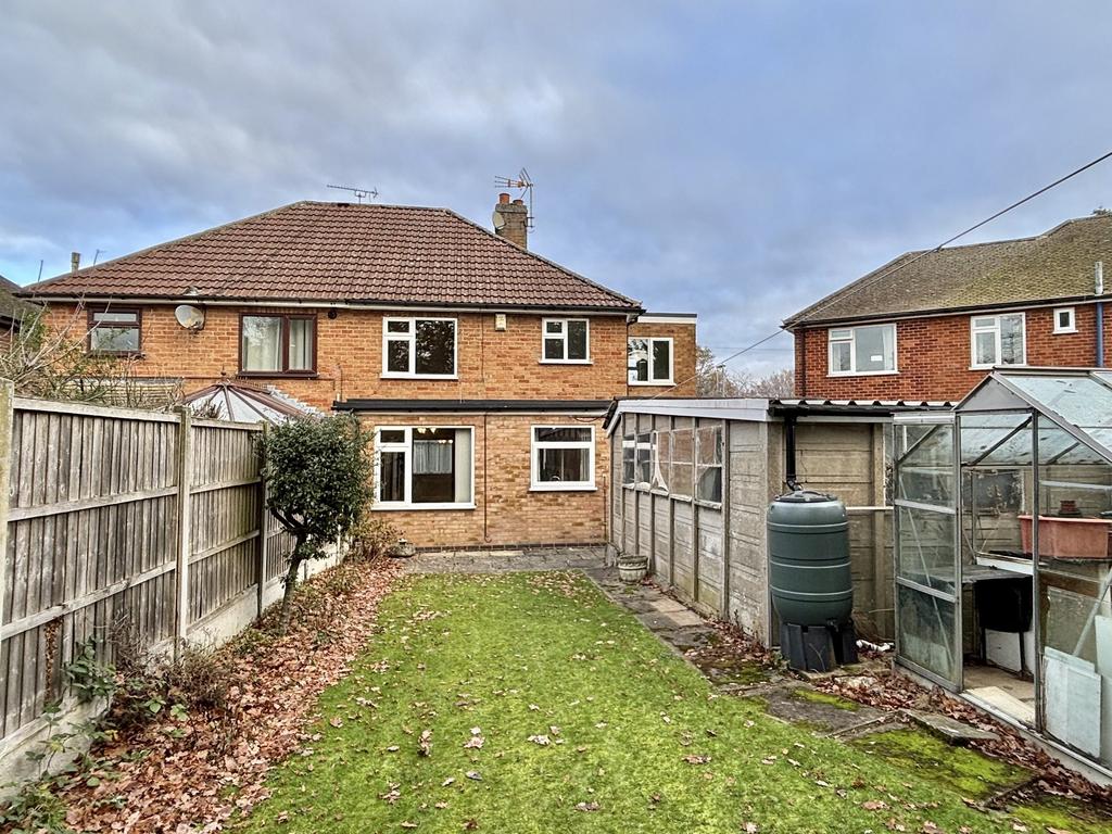 Rear of Property
