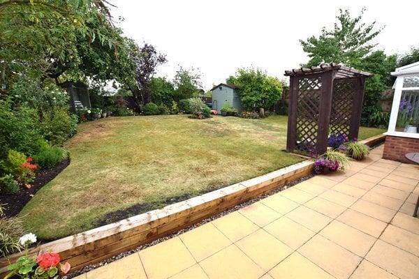 Rear garden