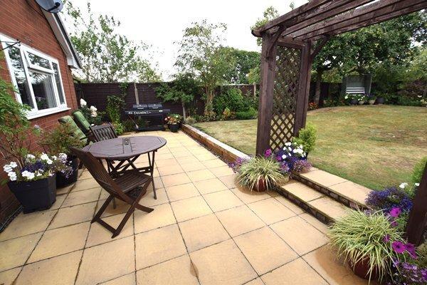 Rear garden
