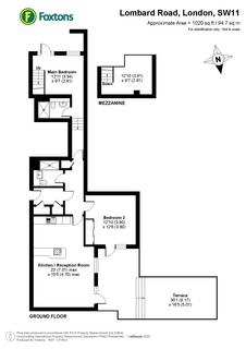 2 bedroom flat for sale, Oyster Wharf, Lombard Road, London, SW11