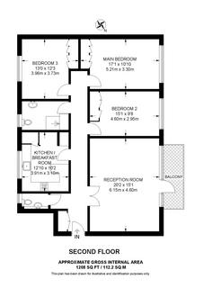 3 bedroom flat for sale, Somerset Lodge, Briar Walk, London, SW15