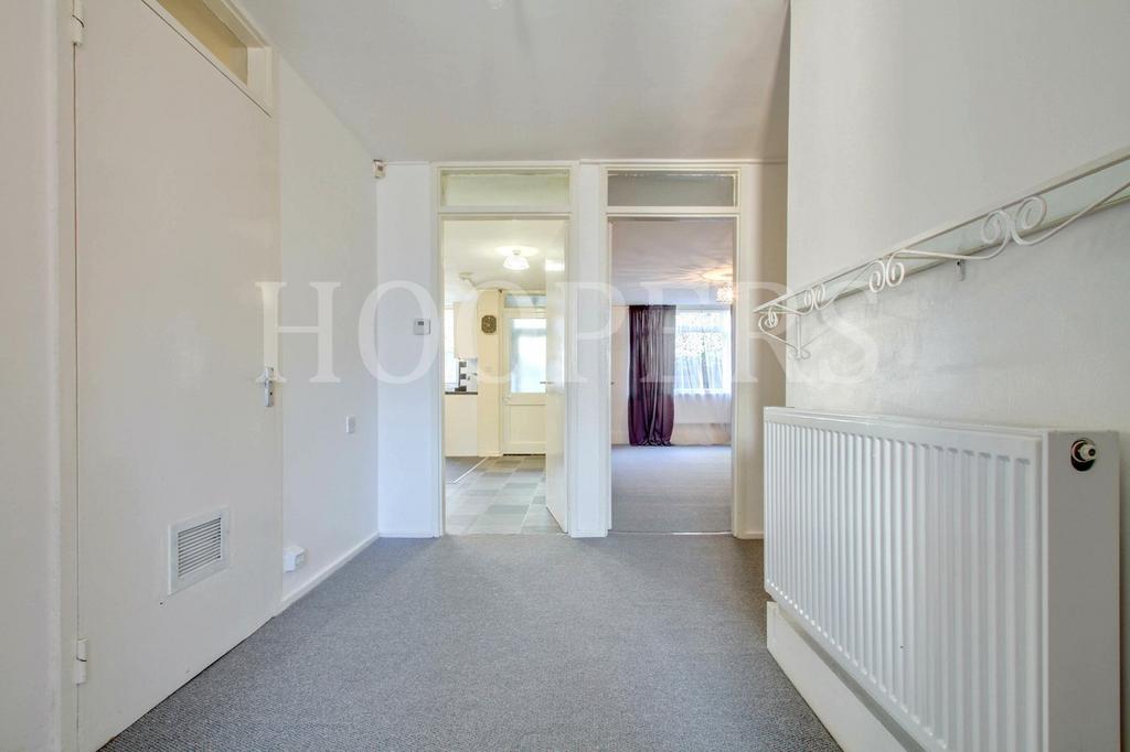 Hallway leading to Kitchen/Diner and Reception