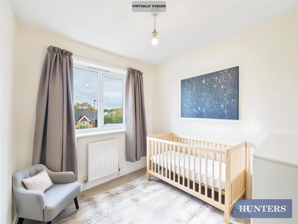 Bedroom 3 AI Staged