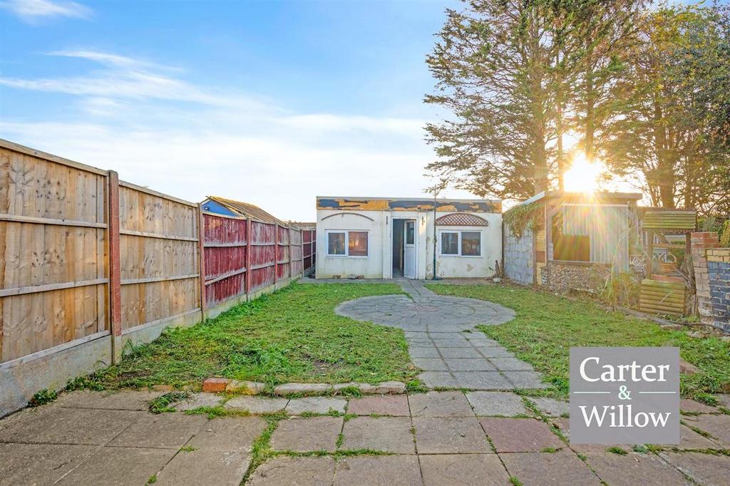 Private rear garden