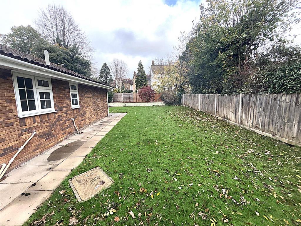 Rear garden