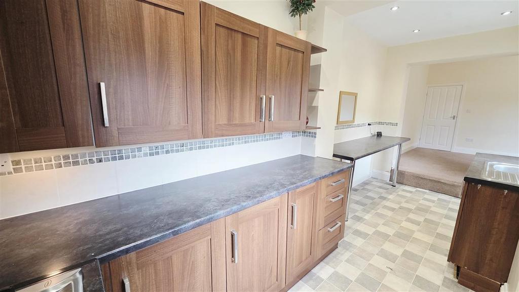 Kitchen View into