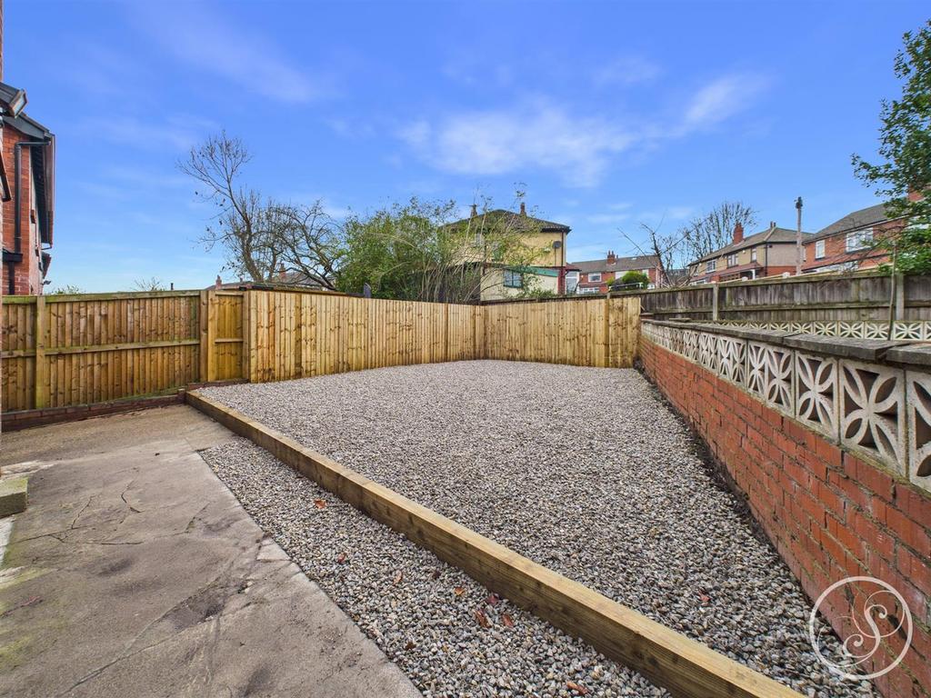 Rear garden