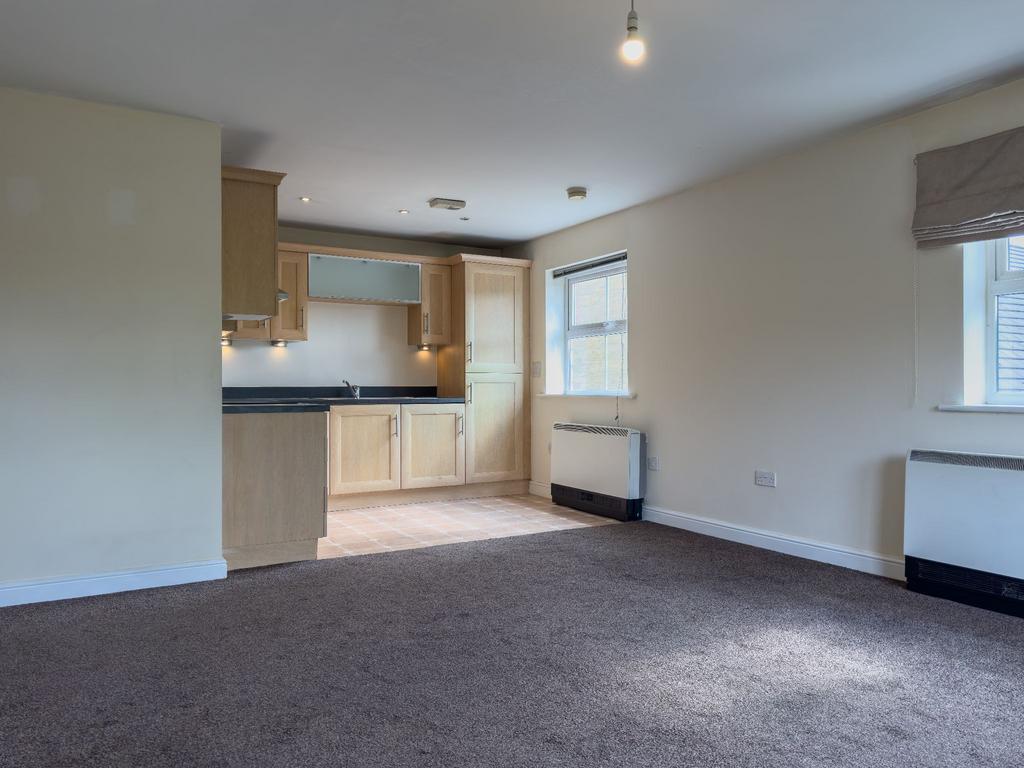 Lounge and kitchen