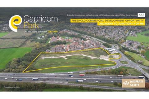 Land for sale, J17 M6 / Old Mill Road Sandbach CW11 4SP