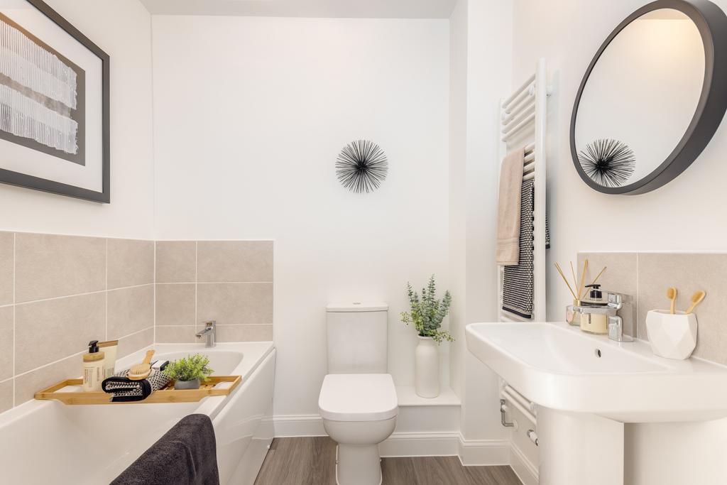 Family bathroom in the 3 bedroom Greenwood