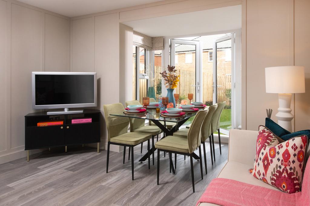 The interior of The Cannington Show Home at...
