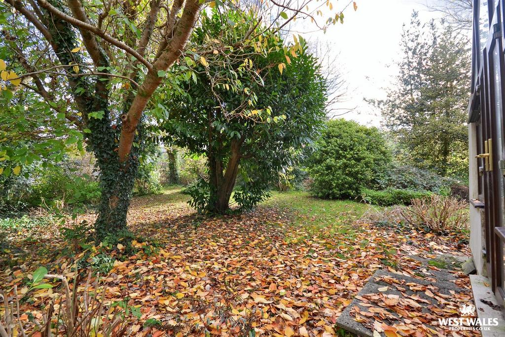 Rear garden