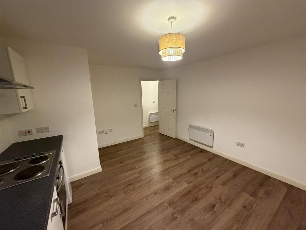 Open plan living / kitchen: