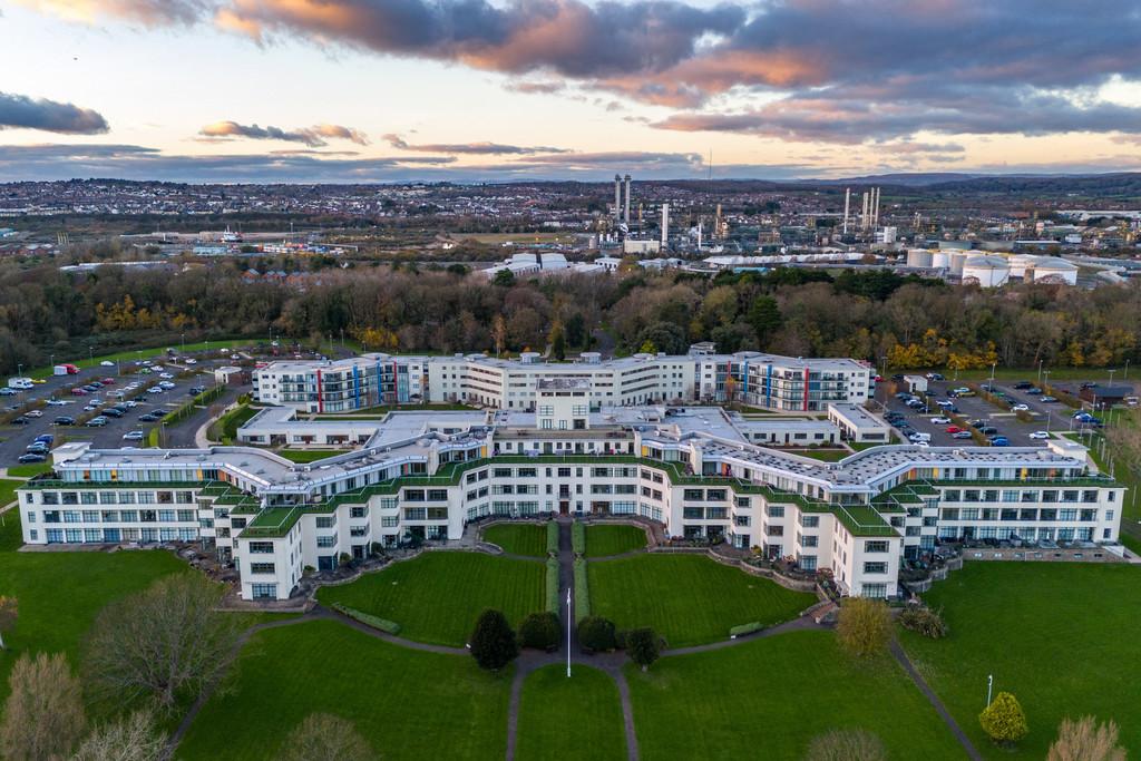 Drone shot
