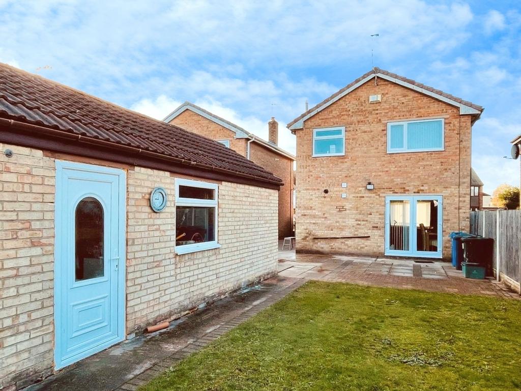 Rear Of Home