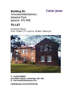 Office to rent, Adastral Park Ipswich IP5 3RE